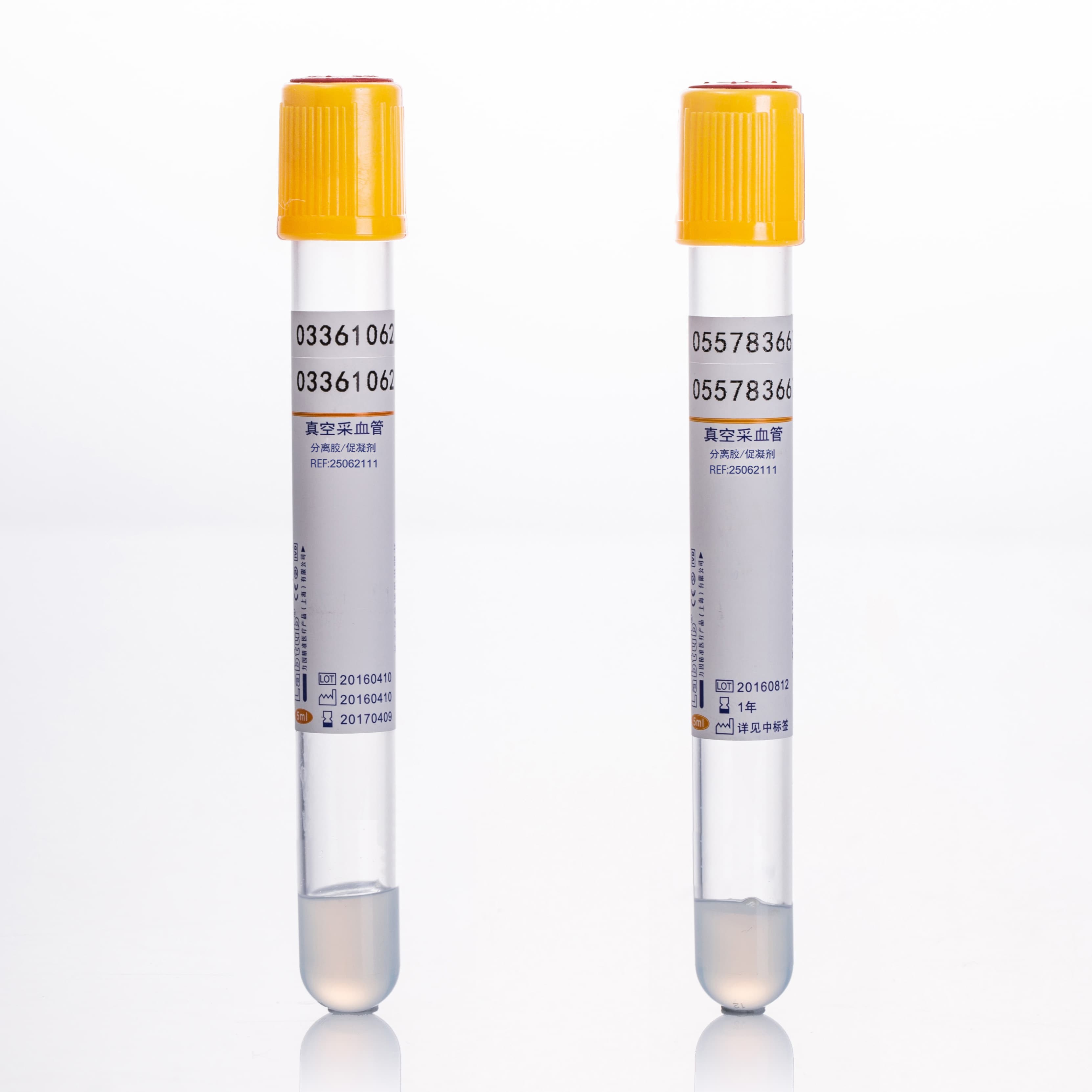 Пробирка с гелем и активатором